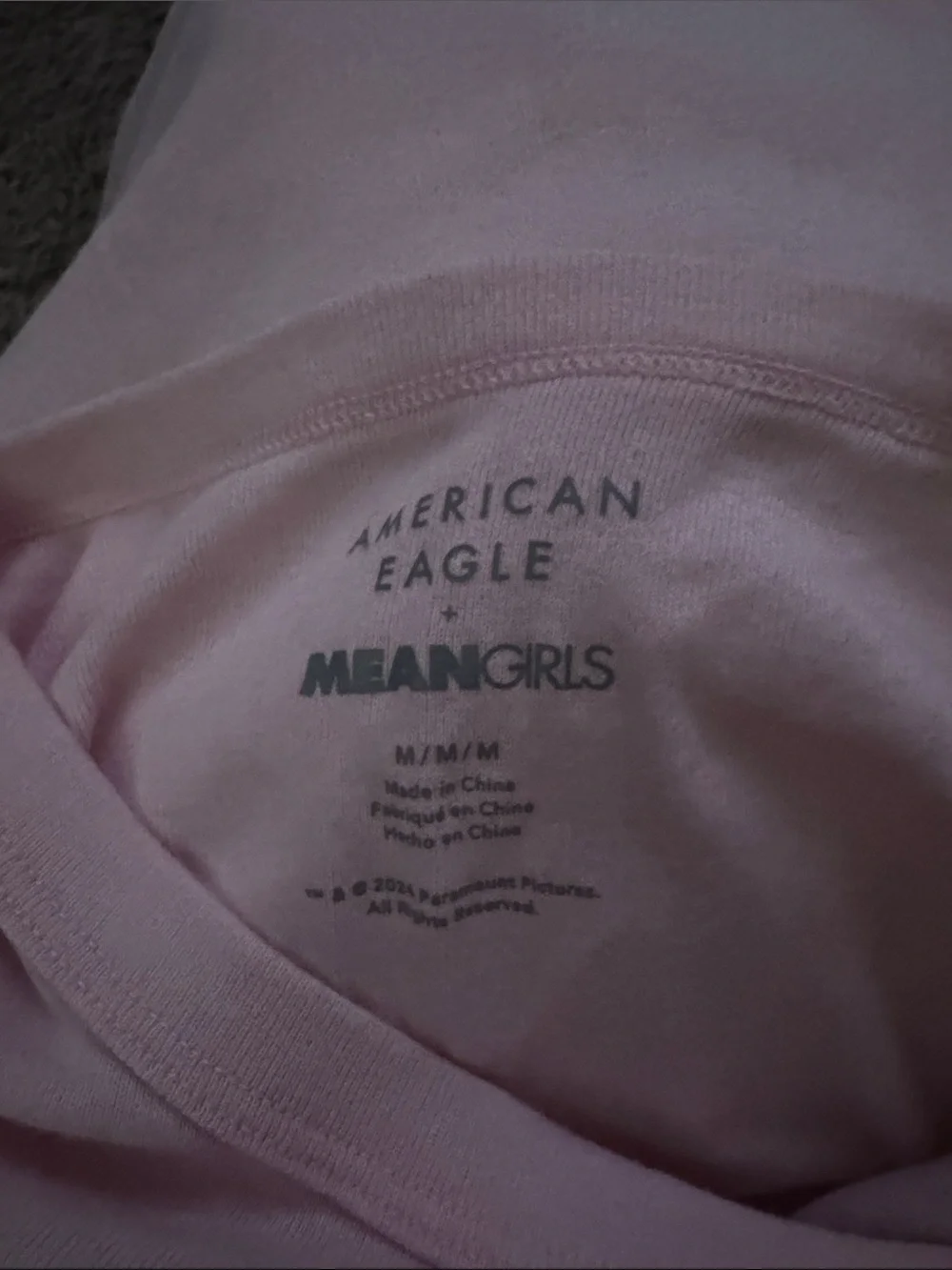 American Eagle Outfitters light pink